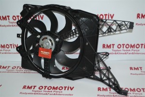 OPEL CORSA D 1,3 DİZEL FAN MOTORU  KOMPLE 1341399