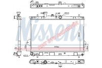 Hyundai Matrix Benzinli Manuel Motor Su Radyatörü 2001 2006 Model Arası 25310-17000