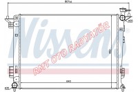 Hyundai Tucson 1600 2000 Benzinli Manuel Motor Su Radyatörü 2010 2015 Model 25310-2S500