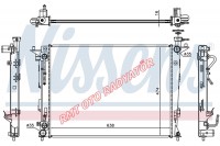 Hyundai Tucson 1600 2000 Benzinli Otomatik Motor Su Radyatörü 2010 2015 Model 25310-2Y520