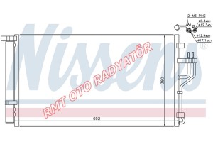 Hyundai Tucson 1600 2000 Benzinli  Klima Radyatörü 2010 2015 Model 97606-2Y501