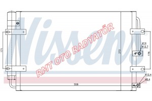 Hyundai H100 Kamyonet 2004 Model Sonrası Klima Radyatörü 97606-4F100