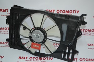 TOYOTA COROLLA ELEKTRO FAN KOMPLE 2001 MODEL VE SONRASI CİVATALI KL-16361-21060 - 348565